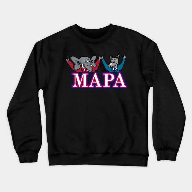 MAPA Crewneck Sweatshirt by King Stone Designs